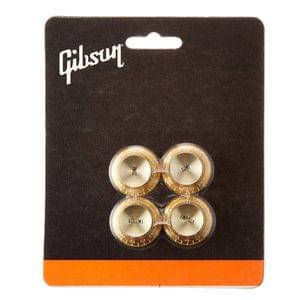 Gibson PRMK-030 Top Hat Style Gold with Gold Metal Insert 2 Volume Guitar Knob